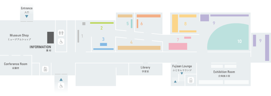 展示案内図